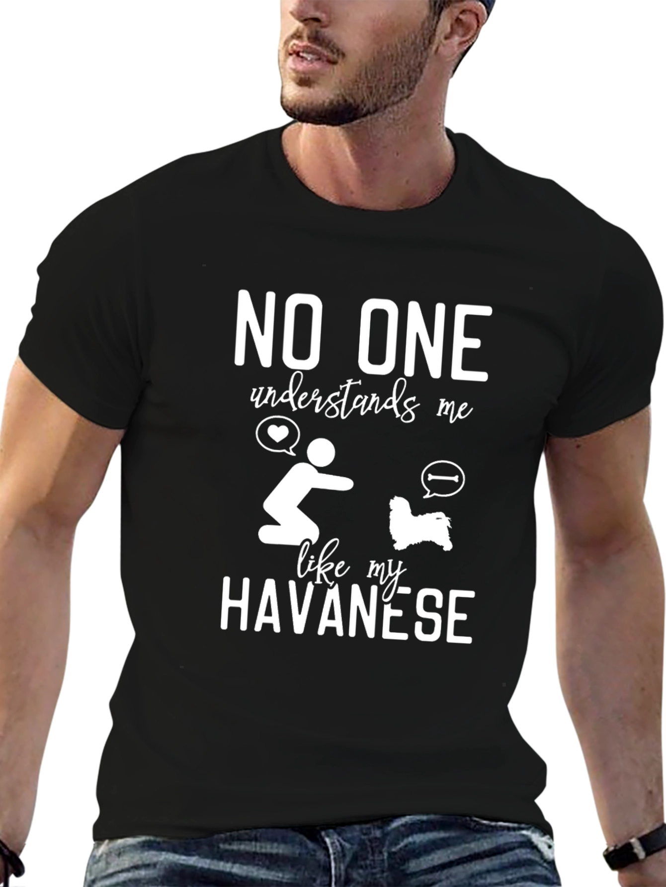 No One Understands Me Like My Havanese T-Shirt – Dog Lover Gift Tee
