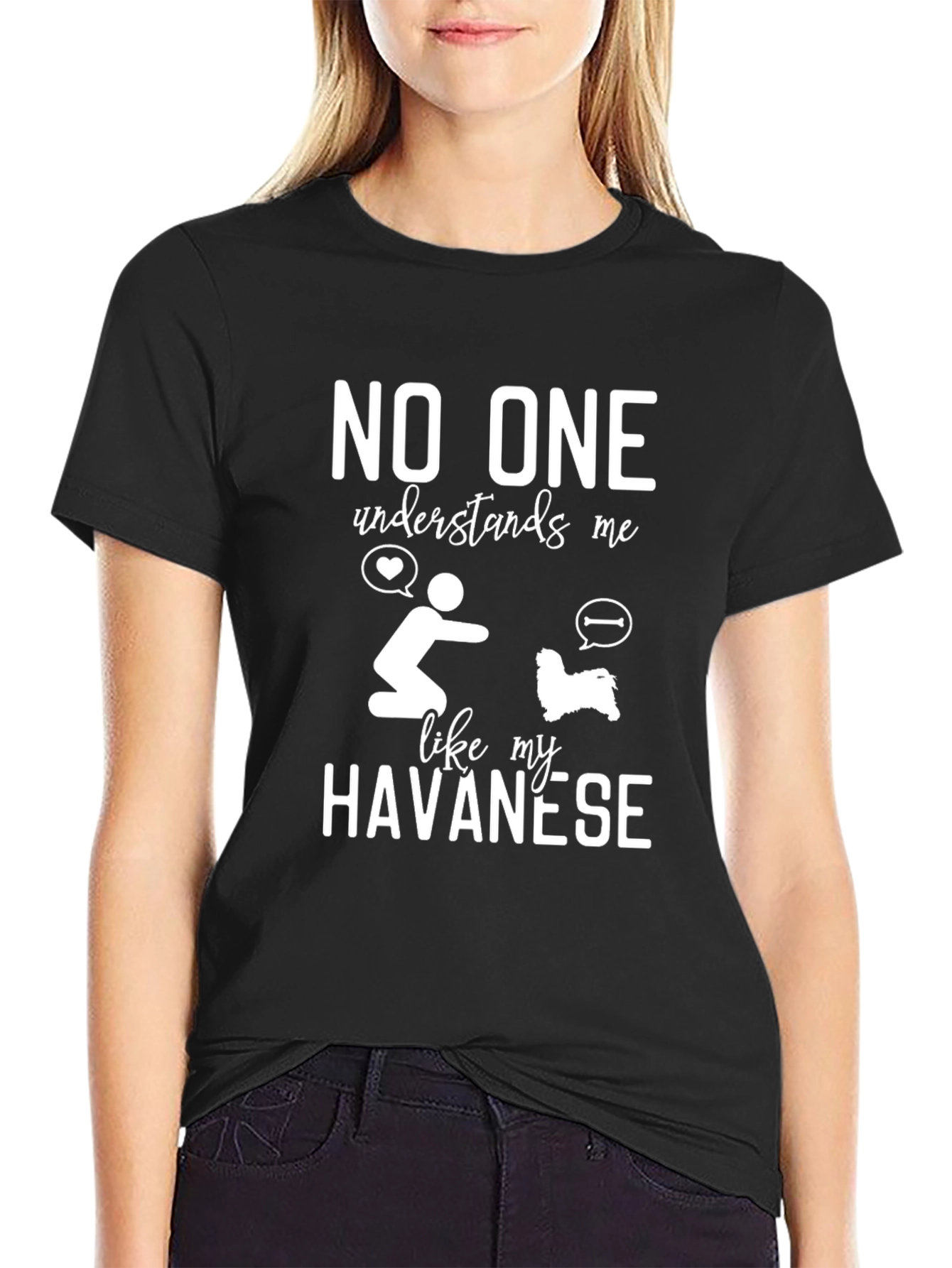No One Understands Me Like My Havanese T-Shirt – Dog Lover Gift Tee
