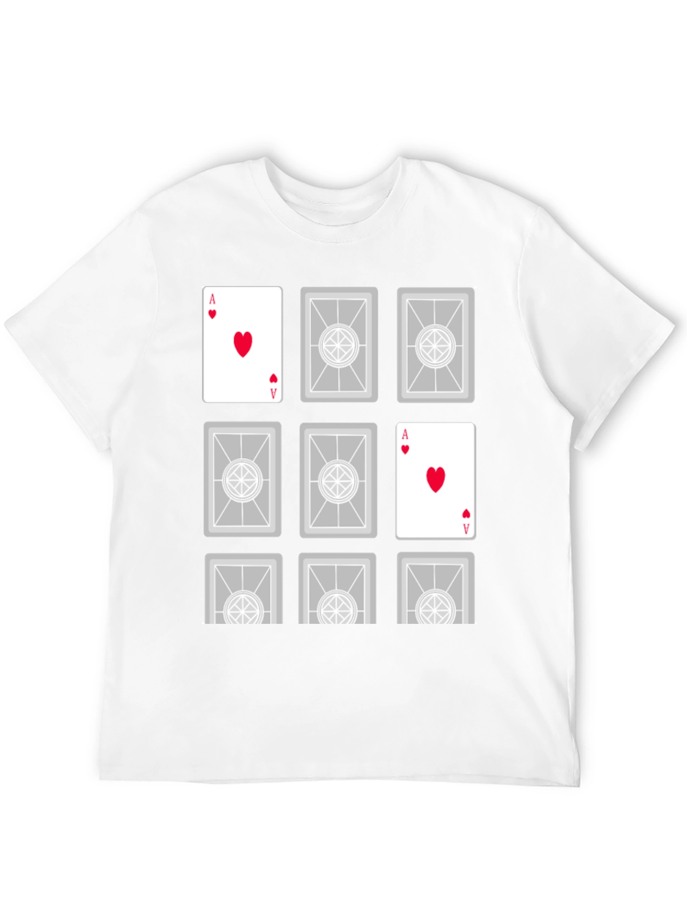 Ace of Hearts Graphic T-Shirt - Playing Card Tee