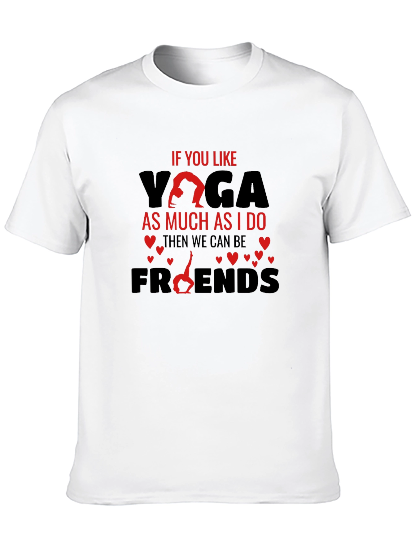 Yoga Lover T-Shirt -  Friends Theme