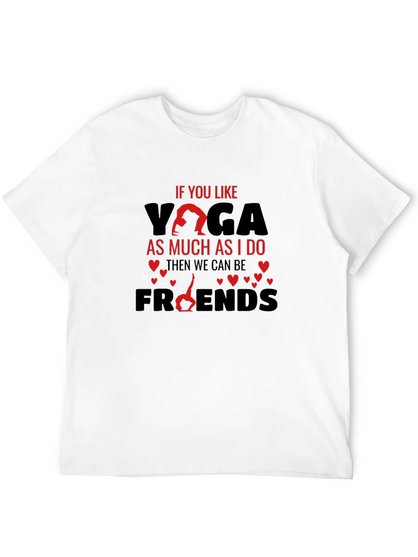 Yoga Lover T-Shirt -  Friends Theme