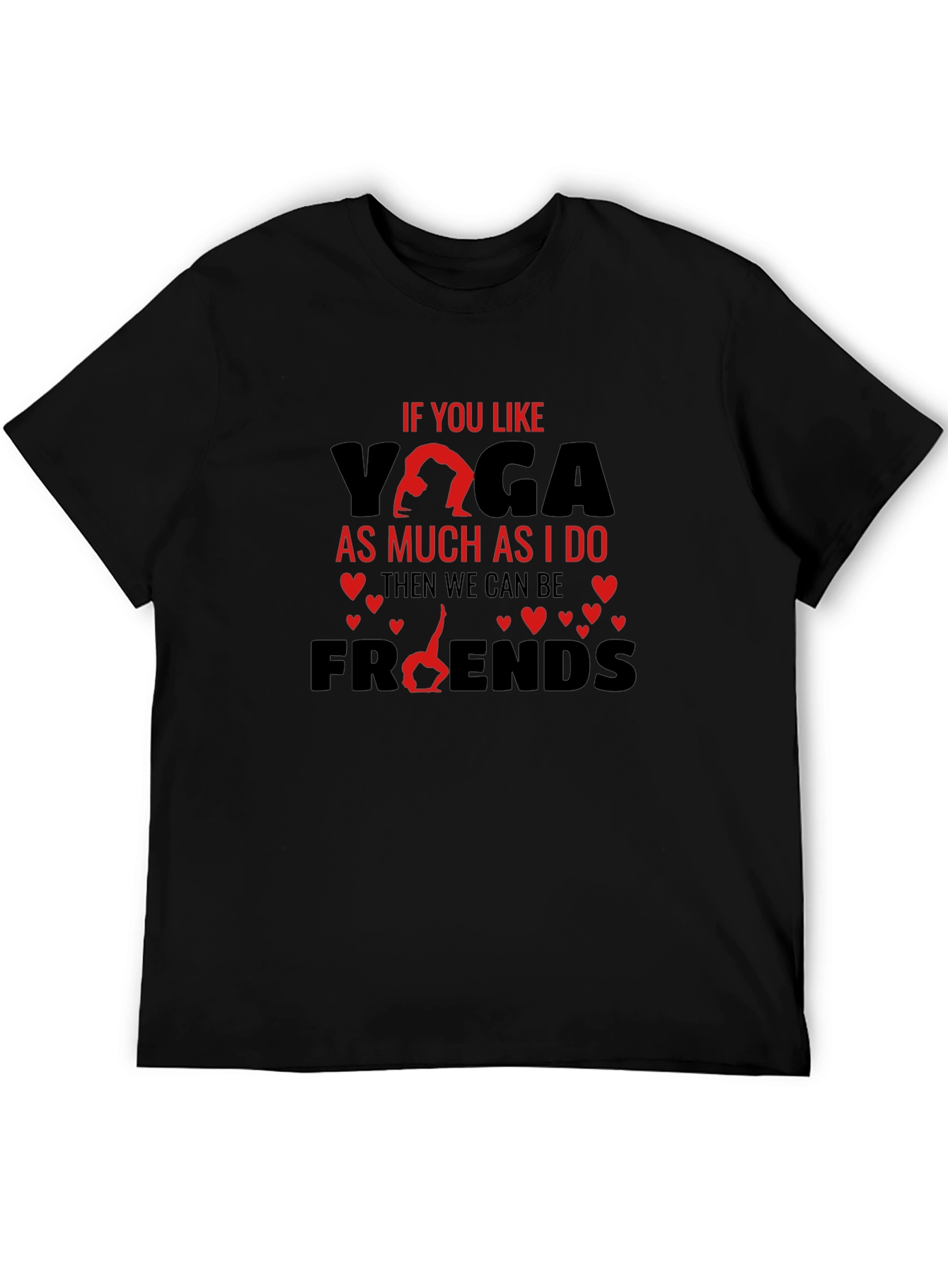 Yoga Lover T-Shirt -  Friends Theme