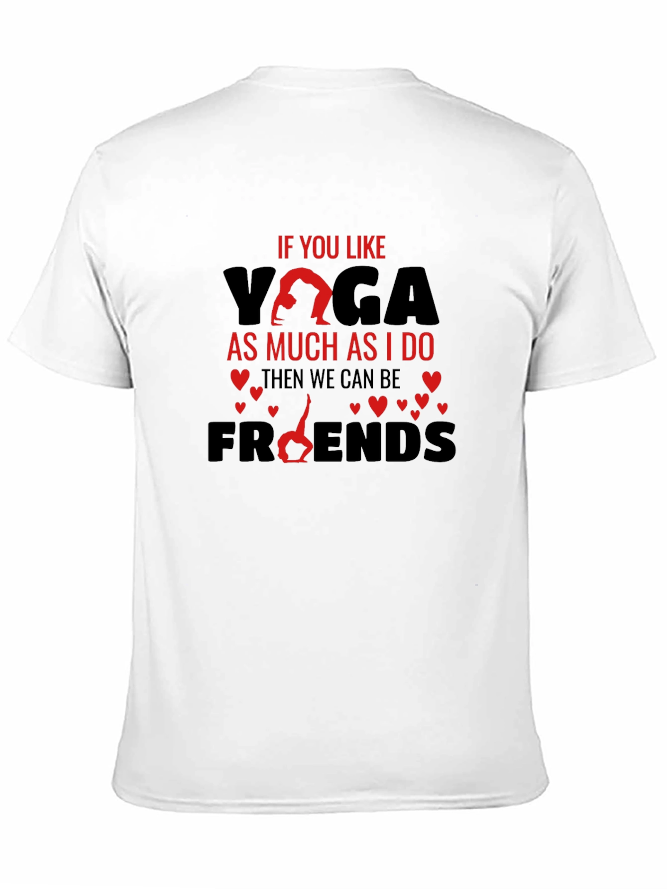 Yoga Lover T-Shirt -  Friends Theme