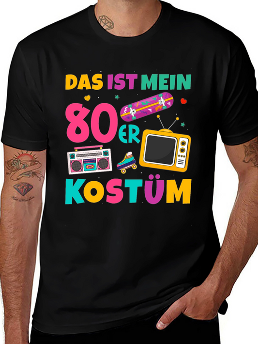 80s Costume T-Shirt - Retro Style