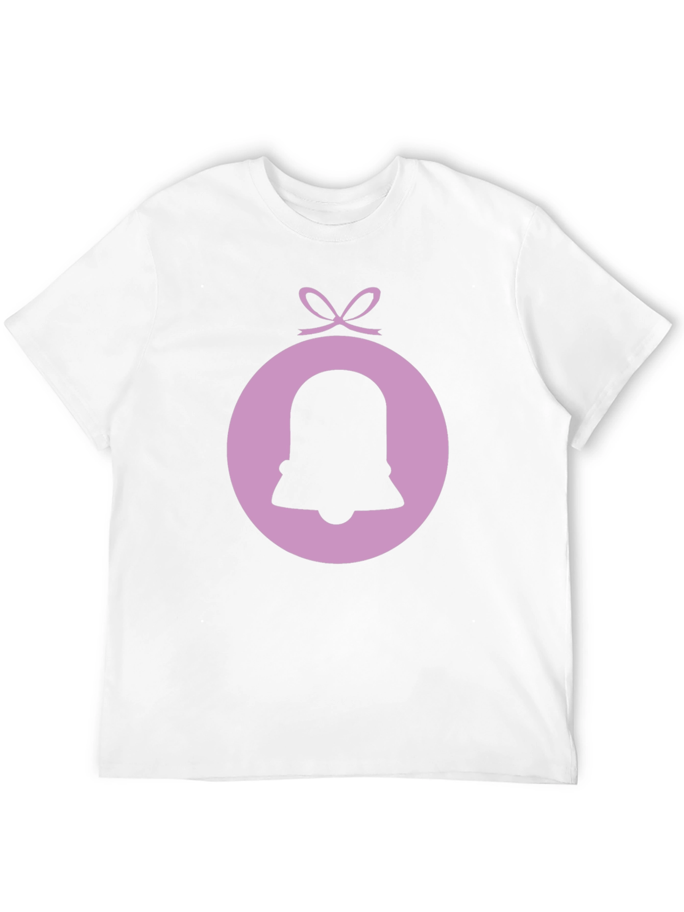 Bell Ornament Graphic T-Shirt - Trendy Holiday Tee