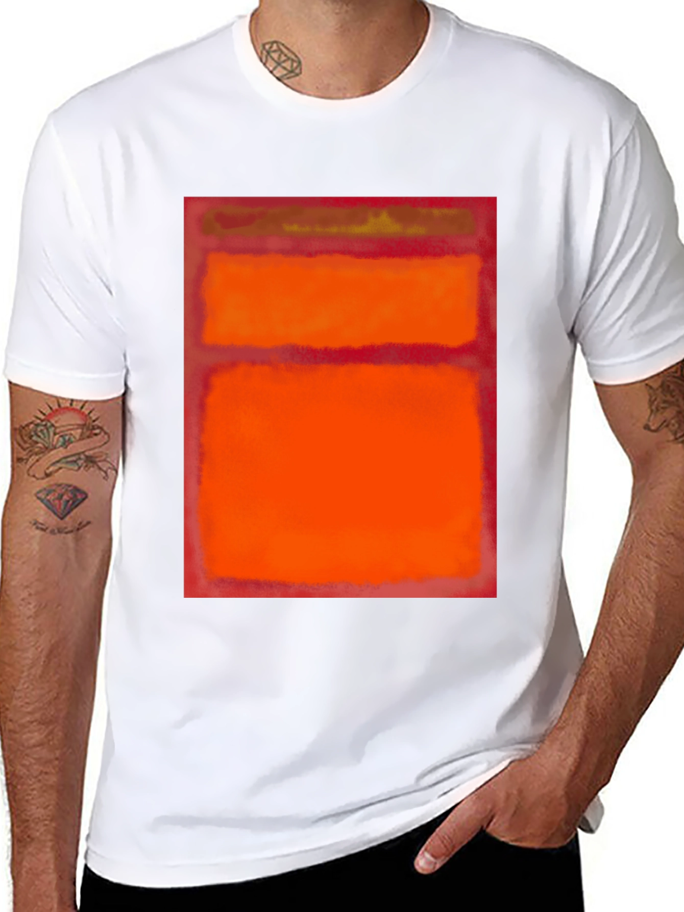 Abstract Art Rothko Style Graphic Tee