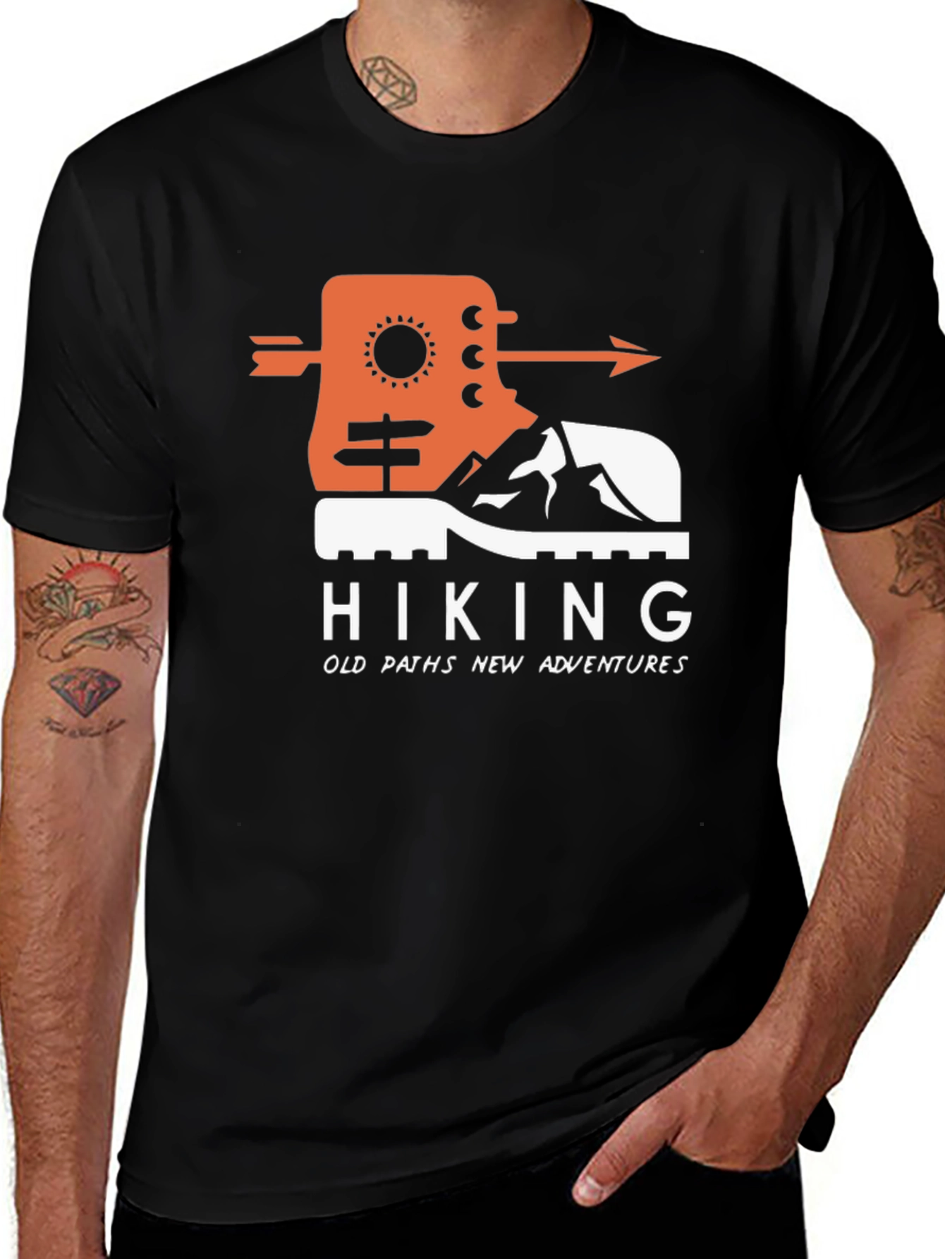 Hiking Adventure T-Shirt - Old Paths New Adventures