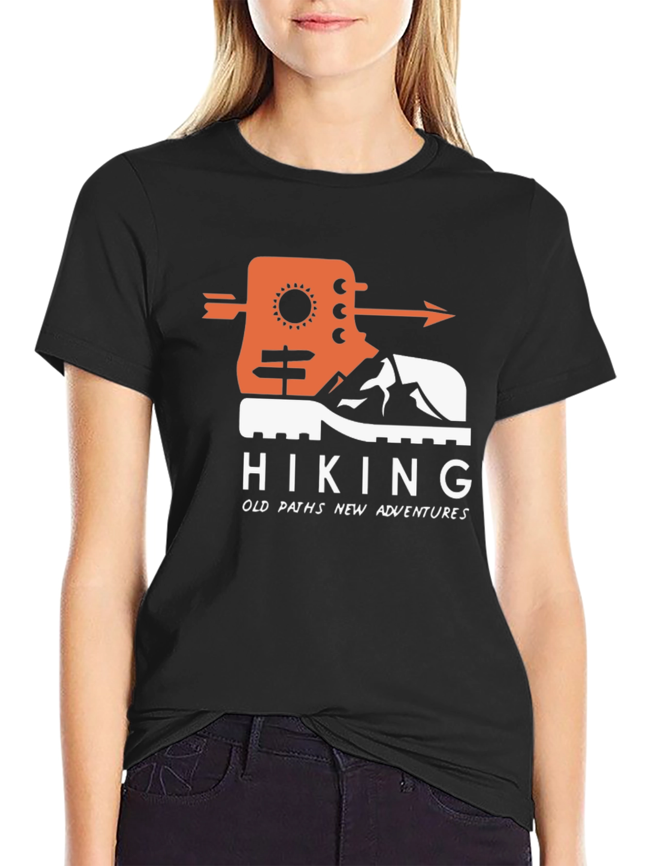 Hiking Adventure T-Shirt - Old Paths New Adventures