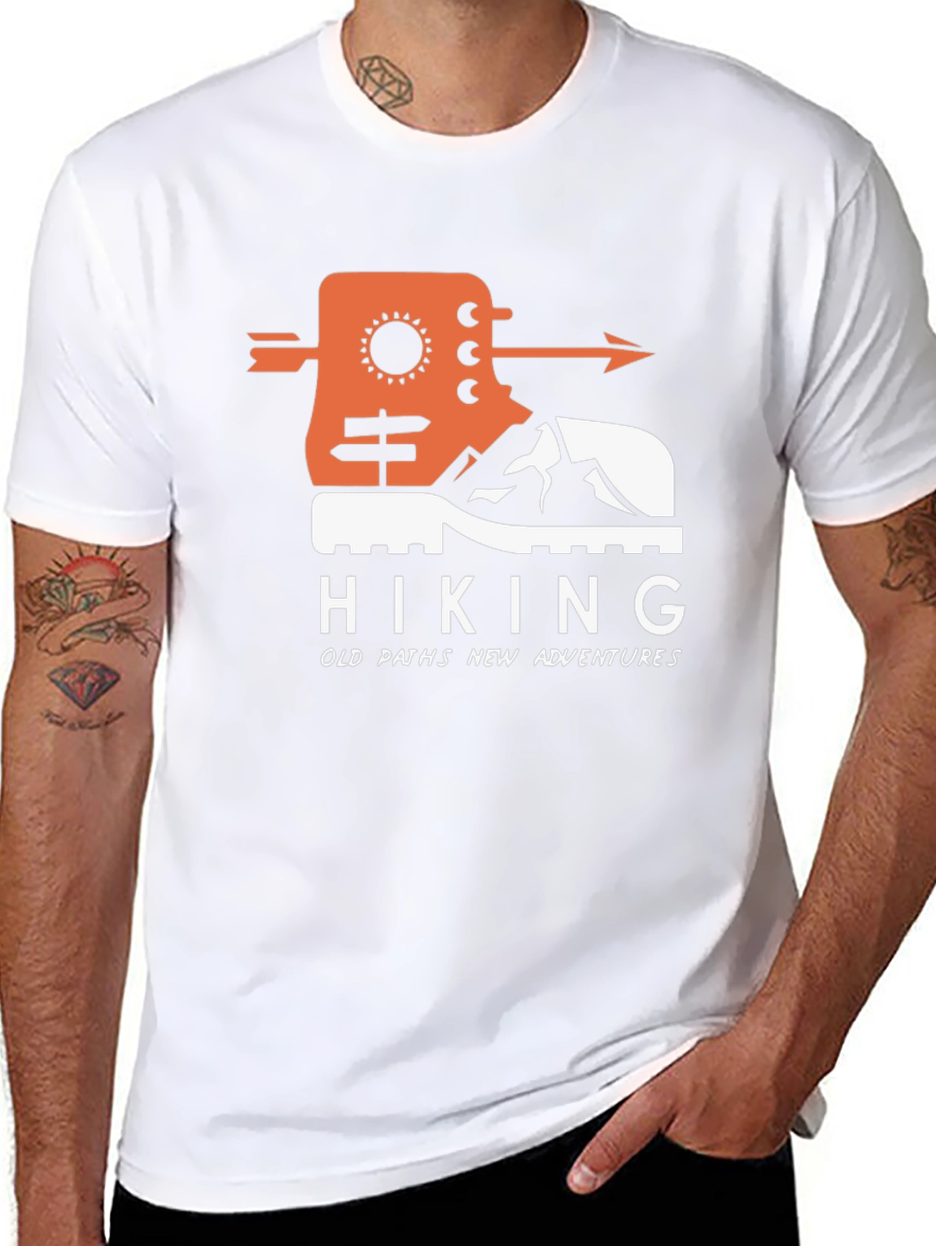 Hiking Adventure T-Shirt - Old Paths New Adventures