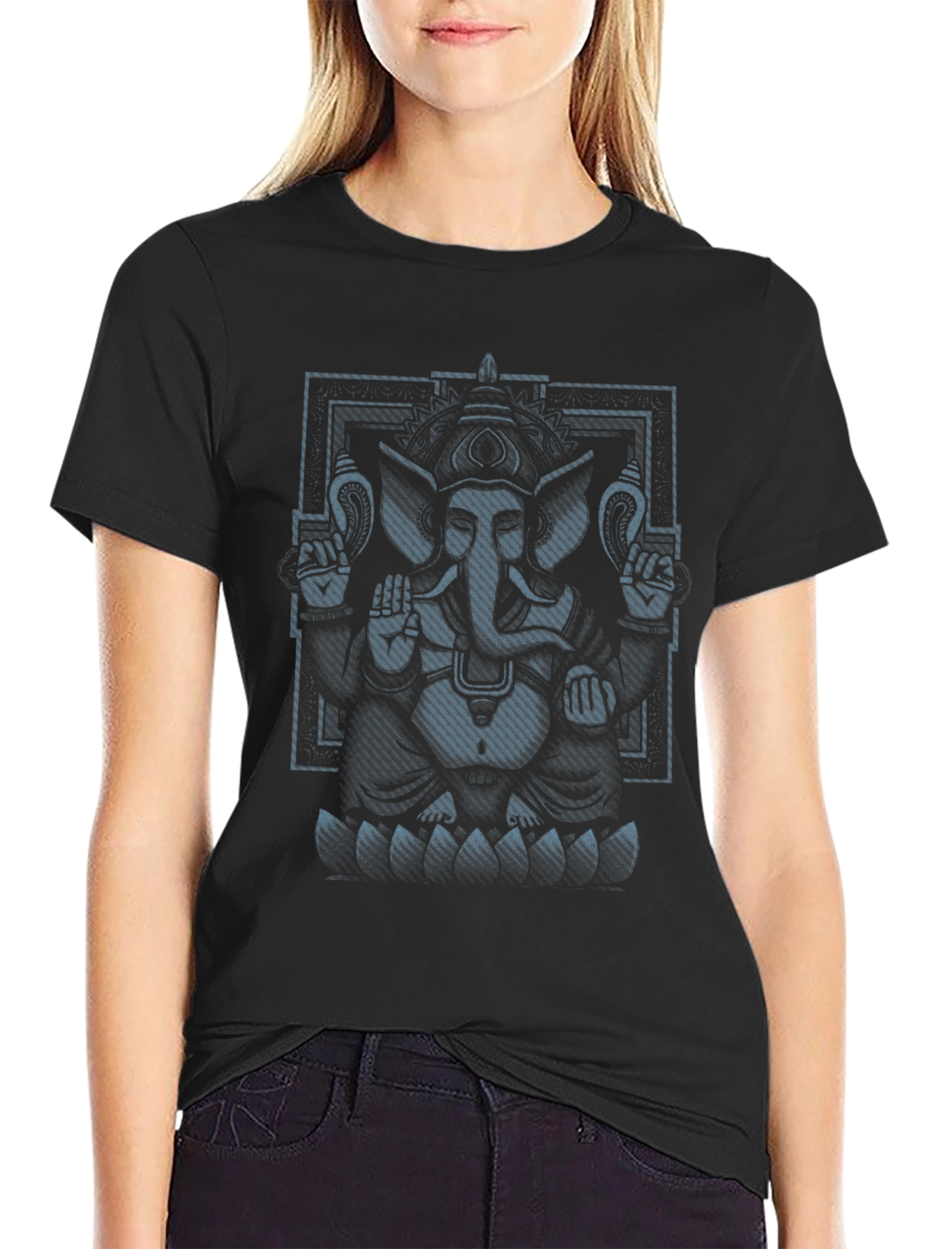 Ganesh Graphic Tee - Cool Spiritual T-Shirt