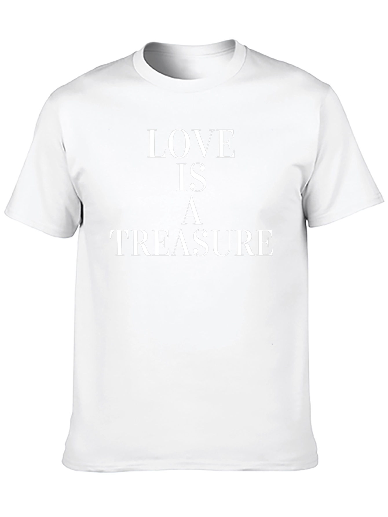 Love is a Treasure Black Graphic Tee
