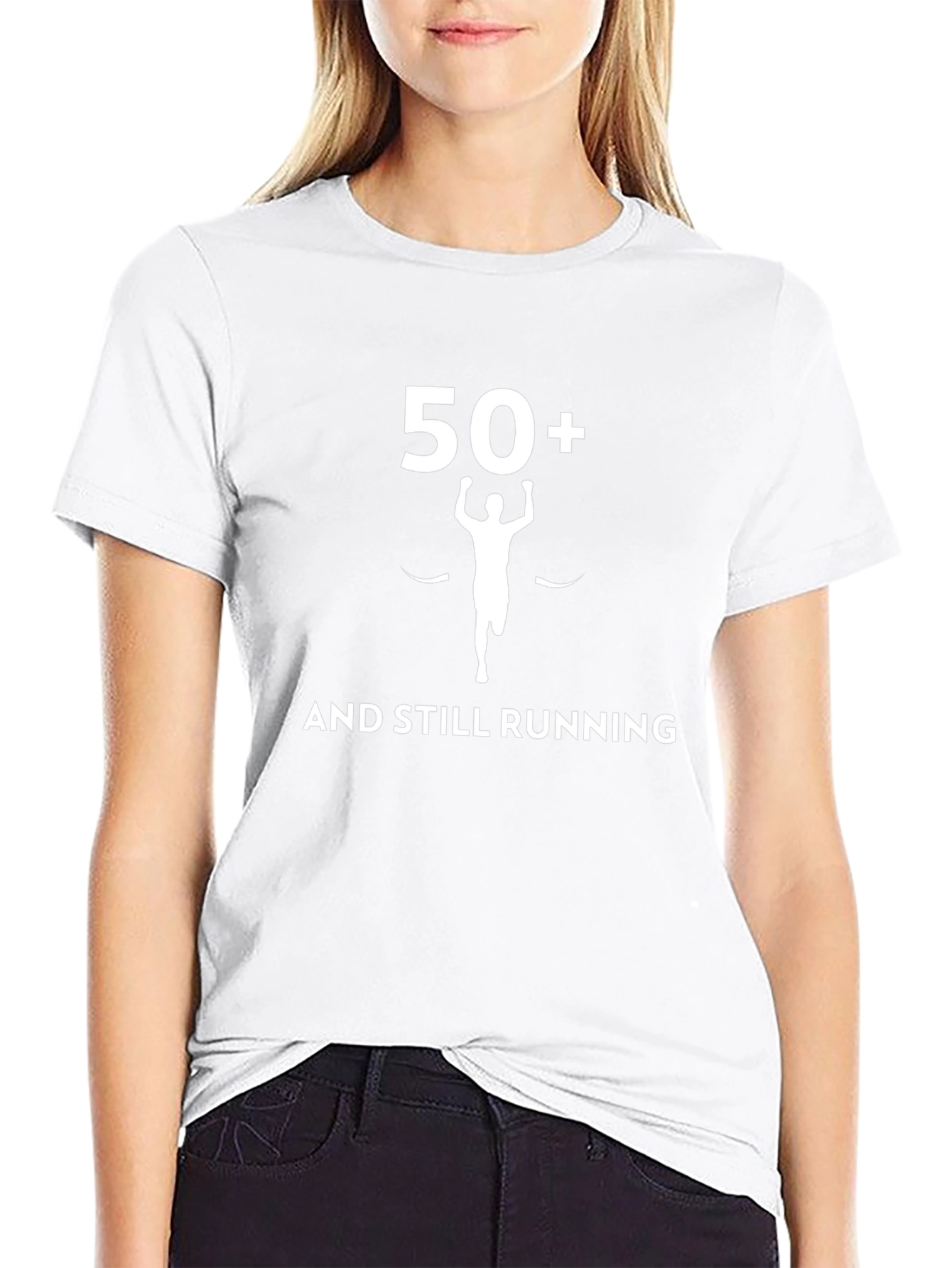 50+ and Still Running Graphic T-Shirt