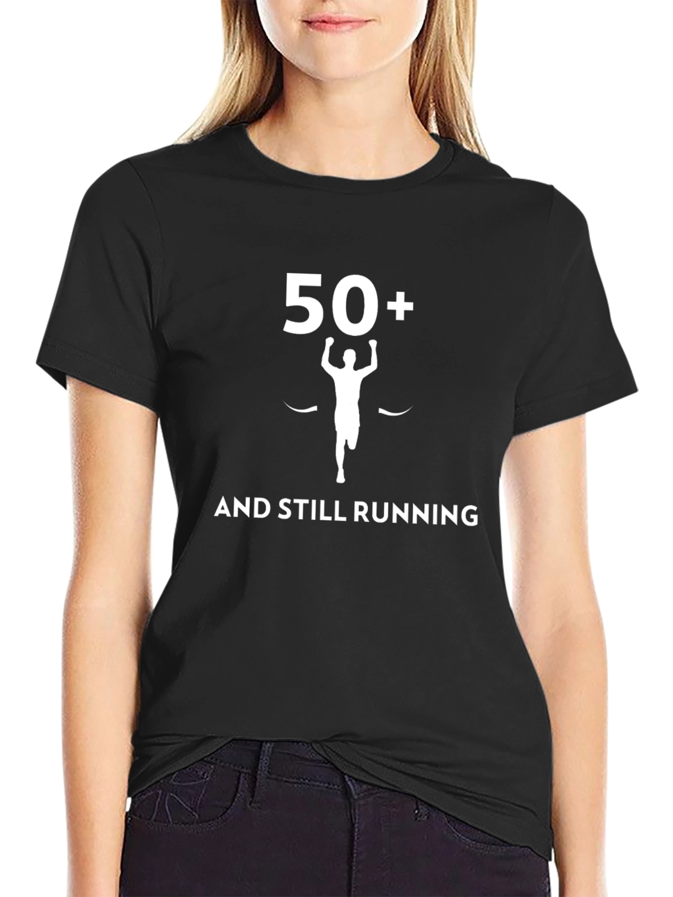 50+ and Still Running Graphic T-Shirt