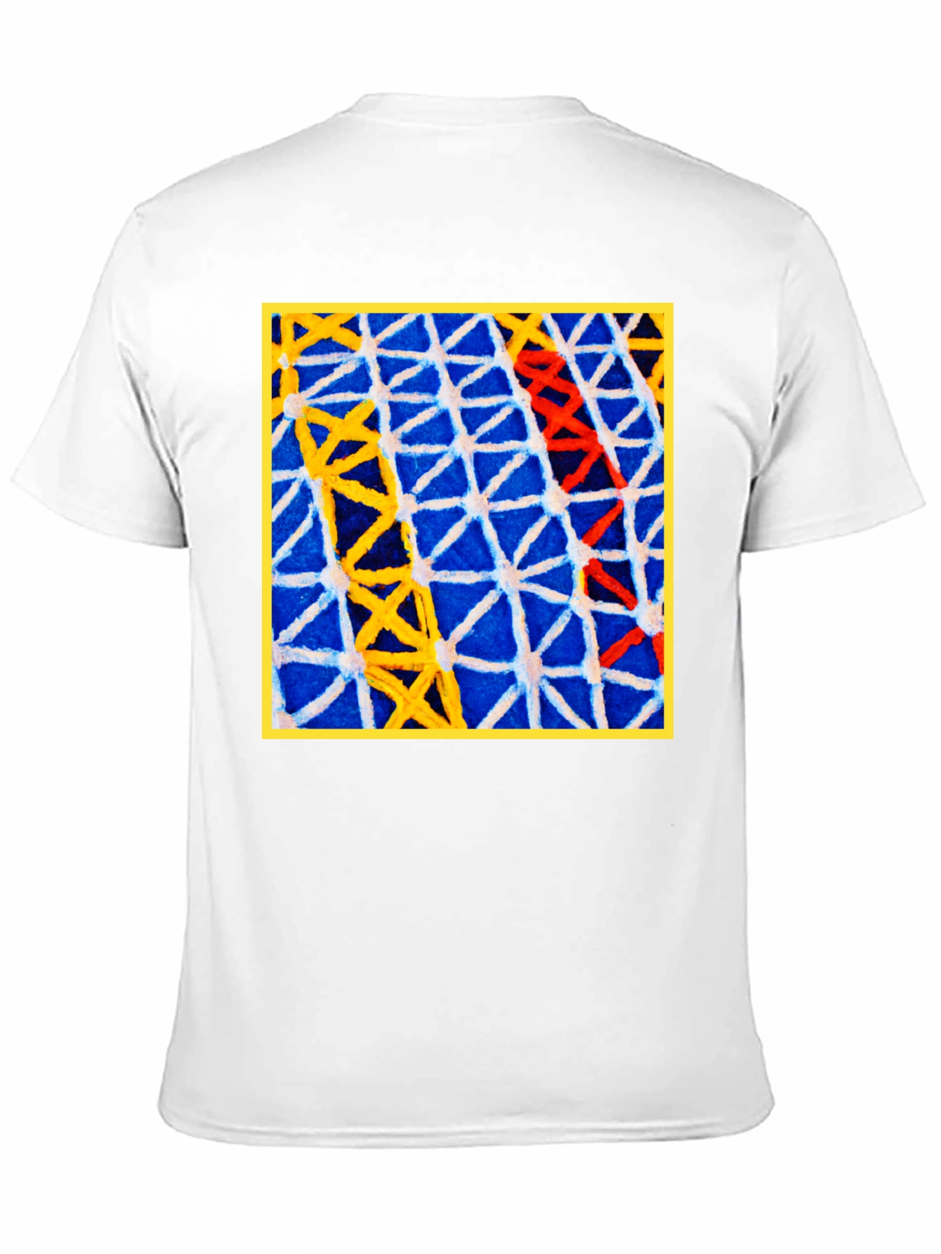 Abstract Geometric Art T-Shirt - Bold Pattern Tee