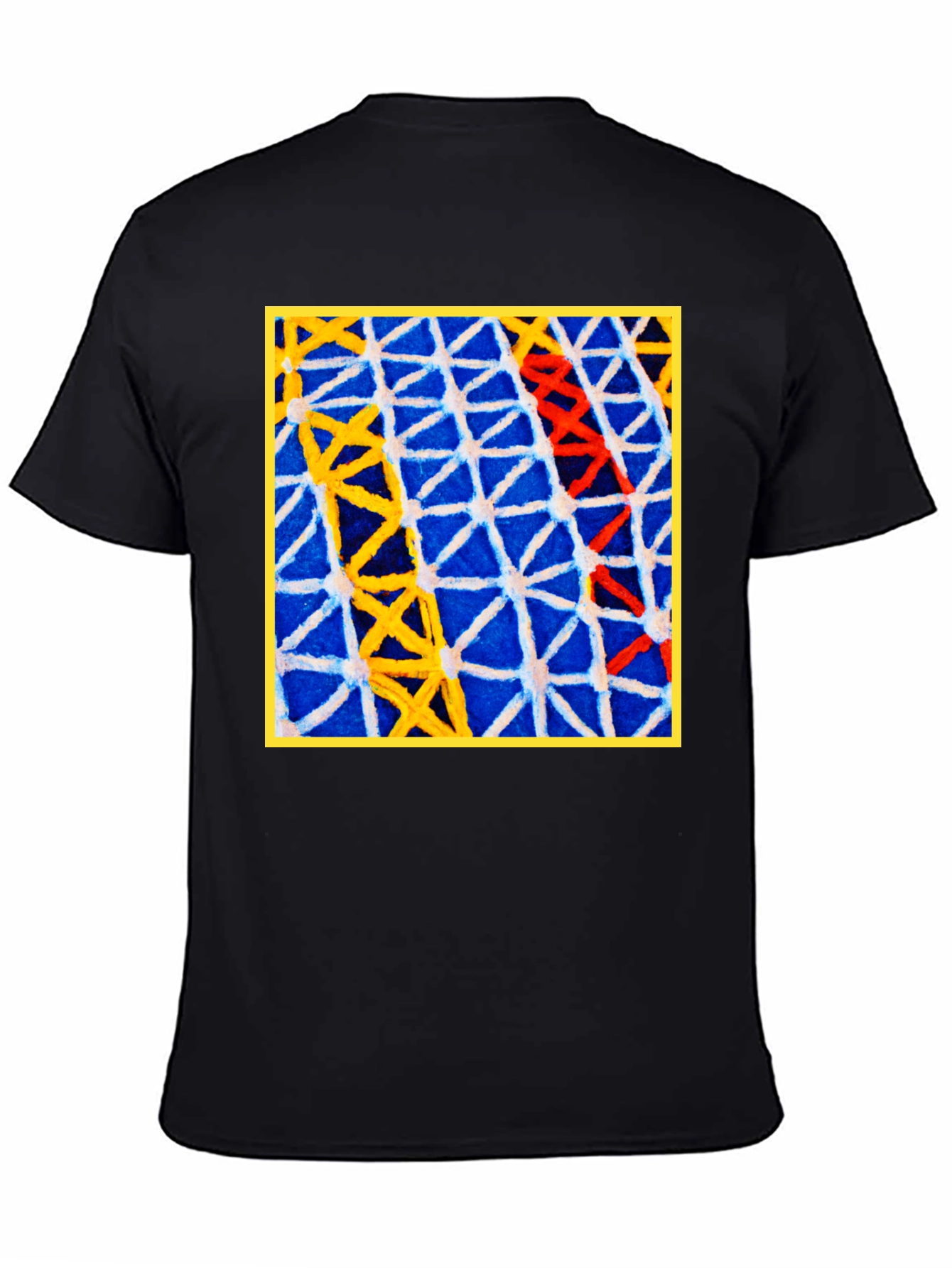 Abstract Geometric Art T-Shirt - Bold Pattern Tee