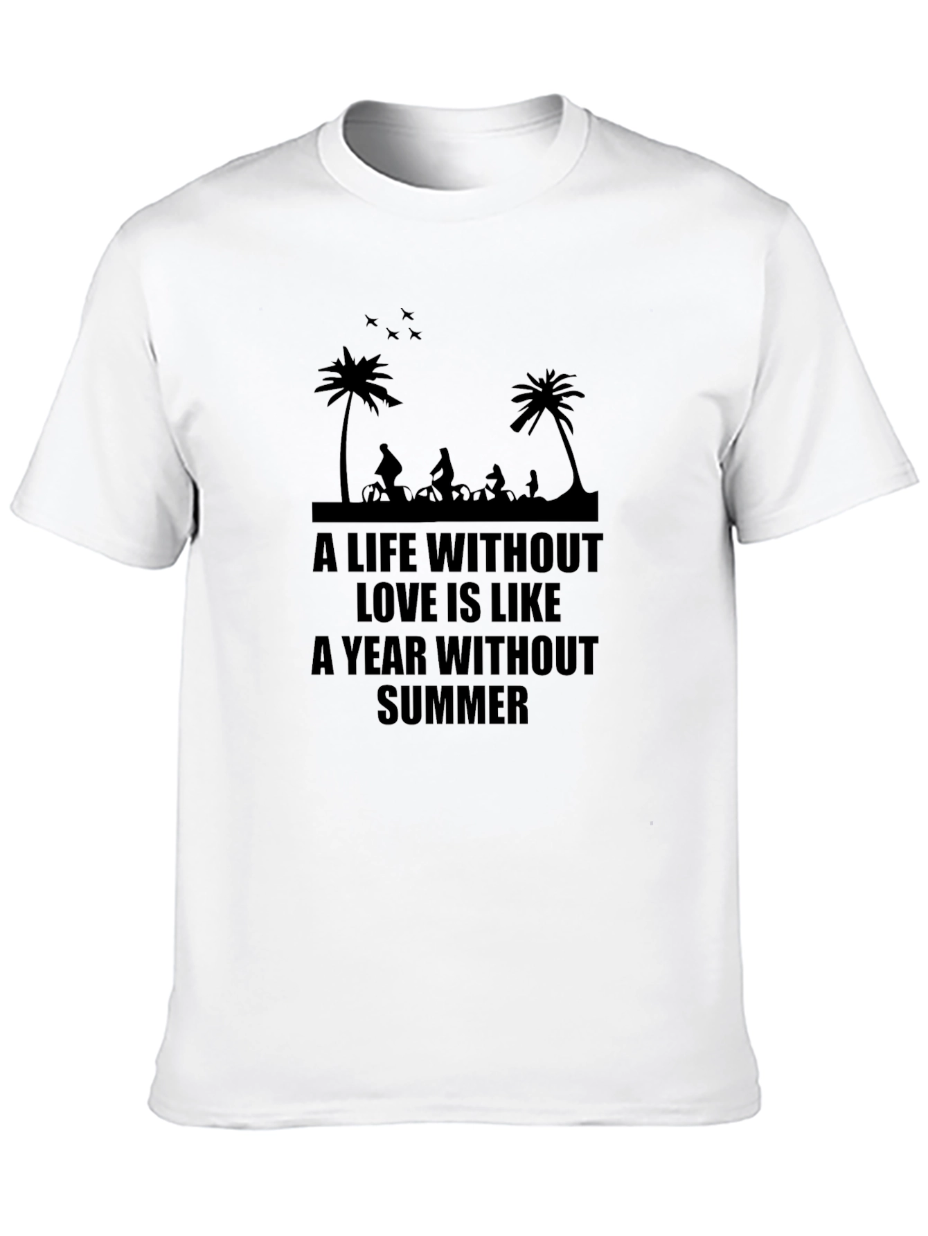 A Life Without Love Summer Graphic Tee