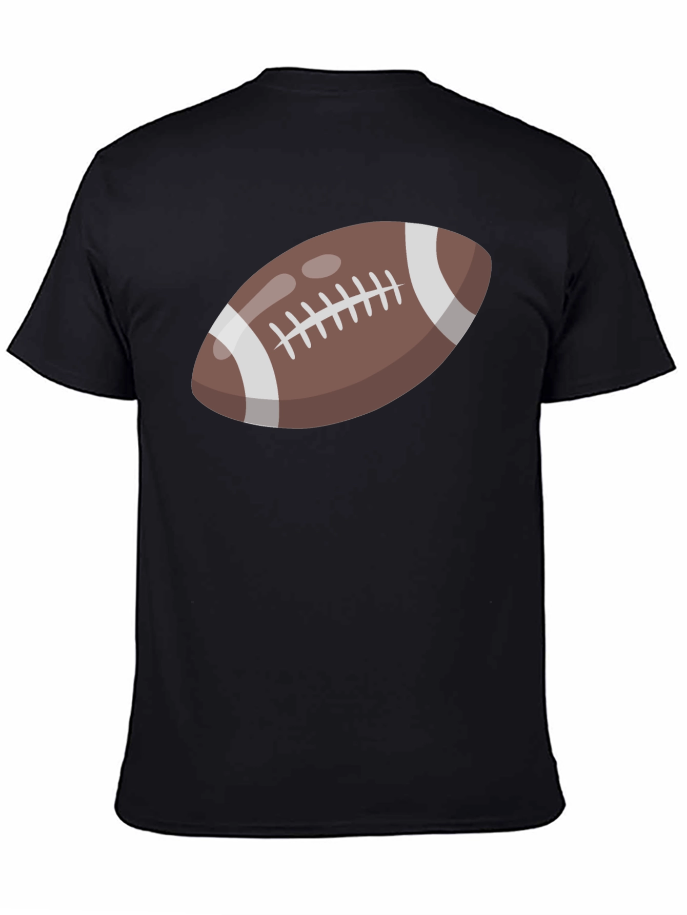 Football Graphic Tee - Casual Sport Shirt