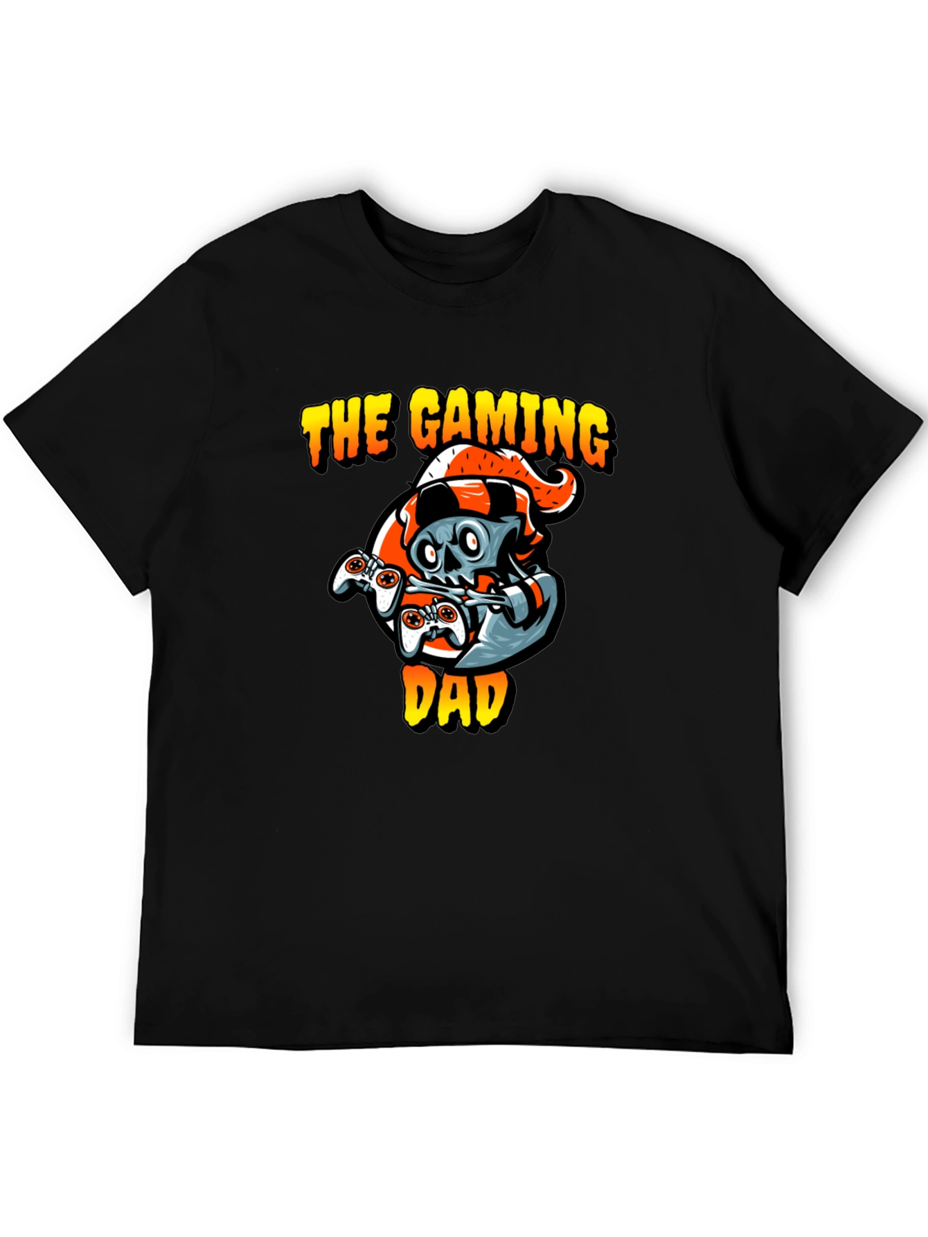 Gaming Dad T-Shirt - Gamer Skull Design