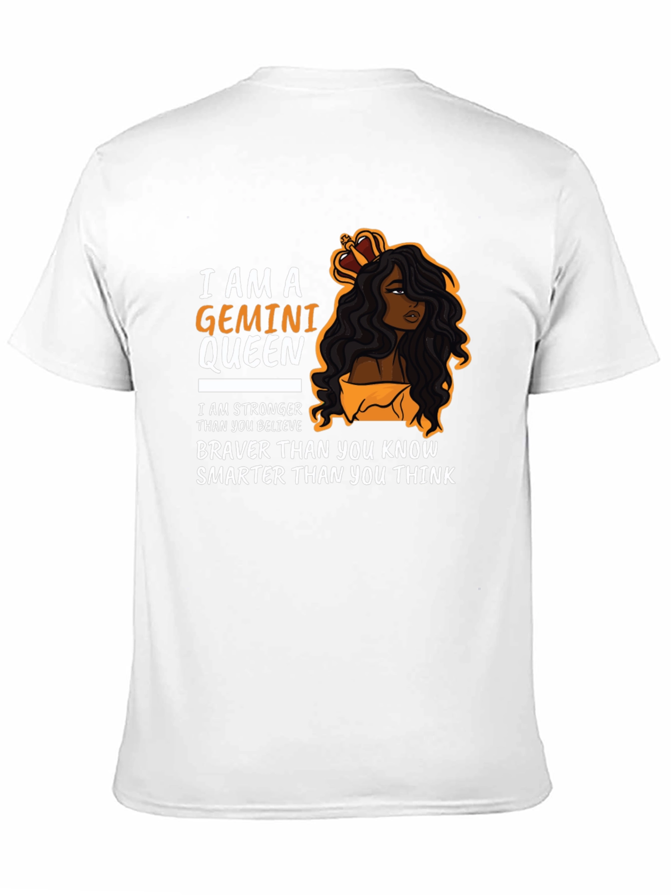 Gemini Queen Graphic Tee - Zodiac Birthday Gift