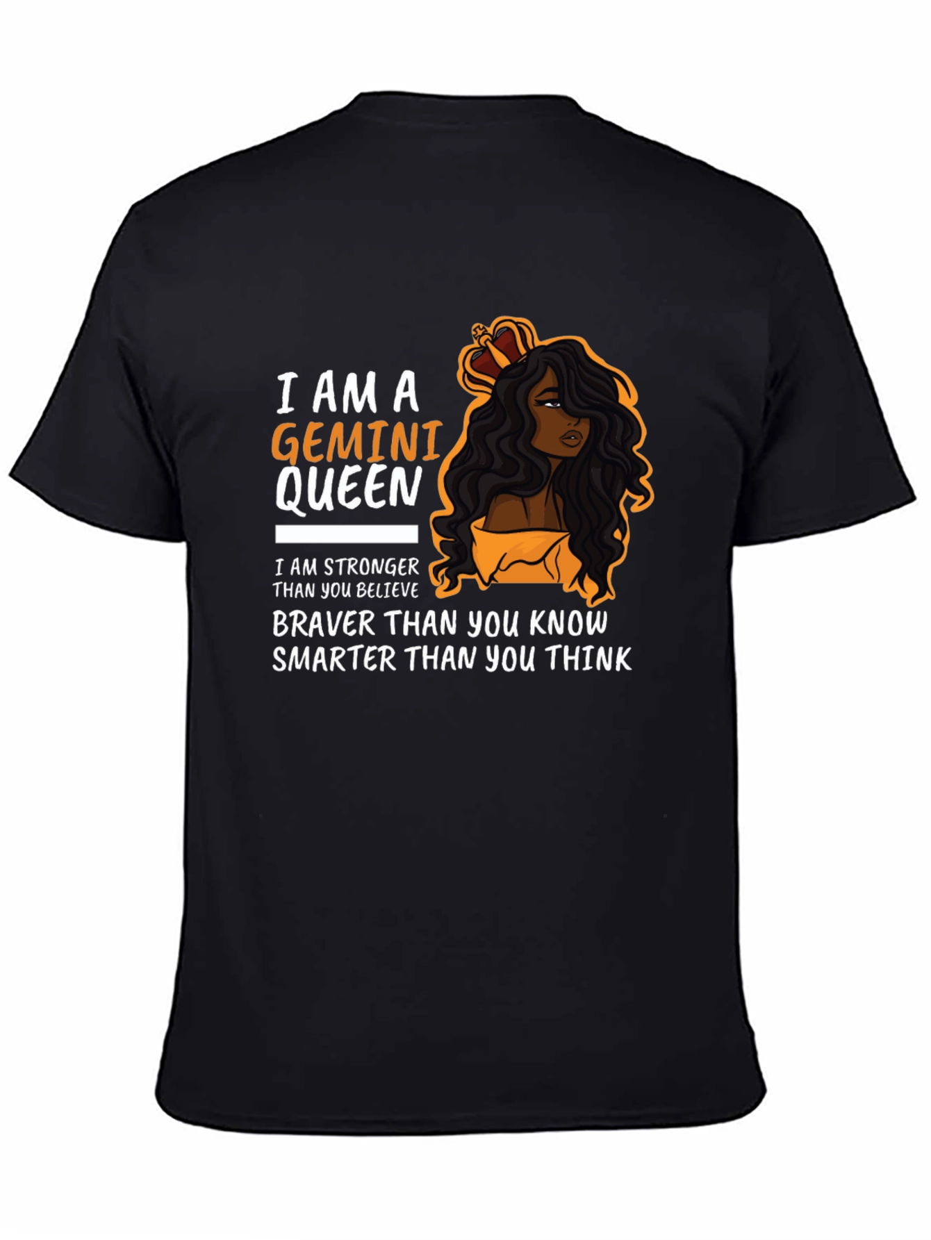 Gemini Queen Graphic Tee - Zodiac Birthday Gift