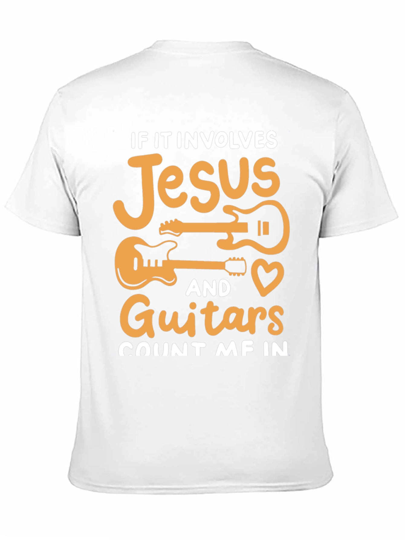 Jesus and Guitars Graphic Tee