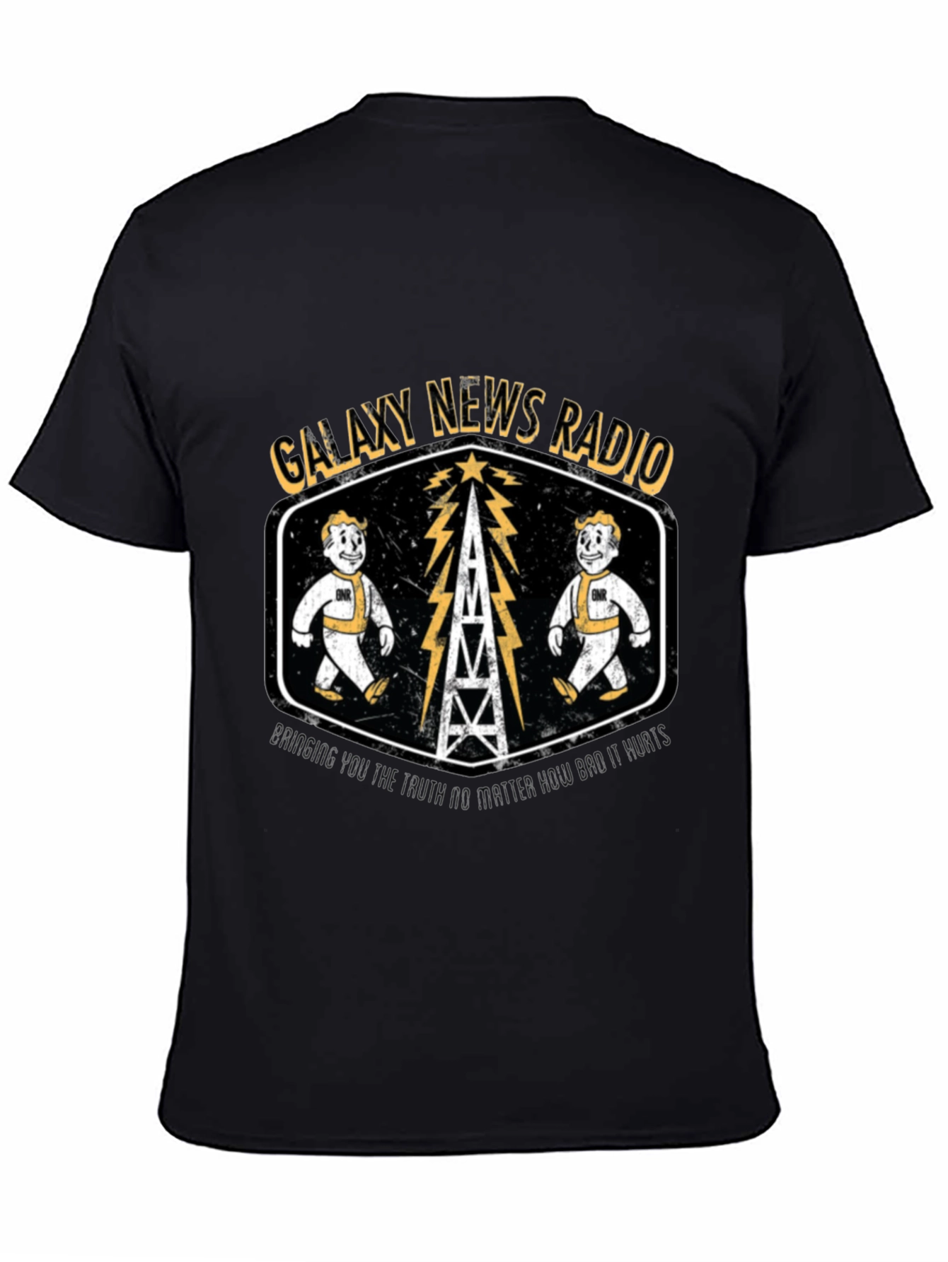 Galaxy News Radio T-Shirt Fallout Inspired Design