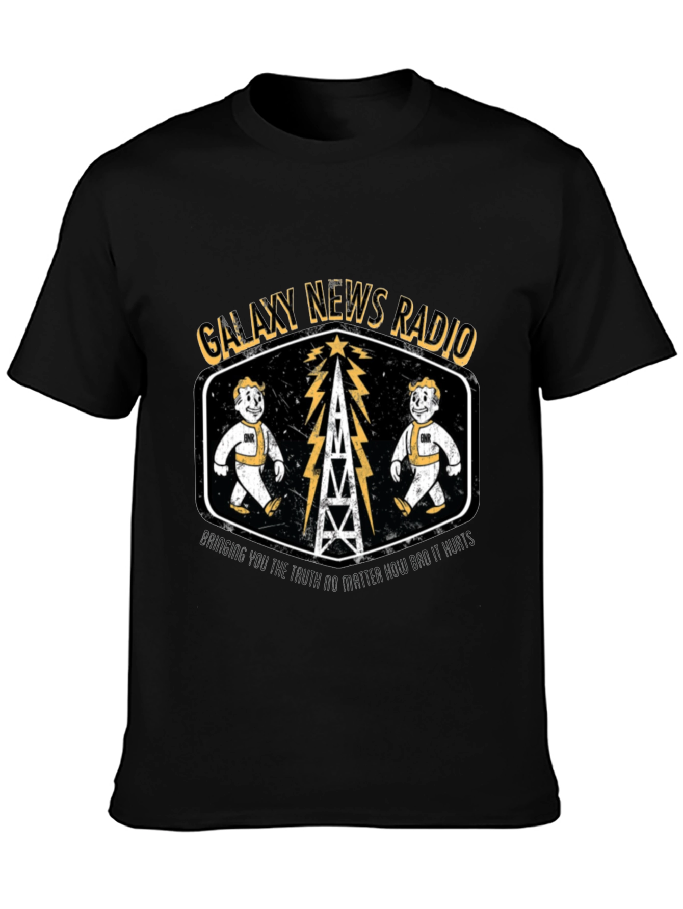 Galaxy News Radio T-Shirt Fallout Inspired Design