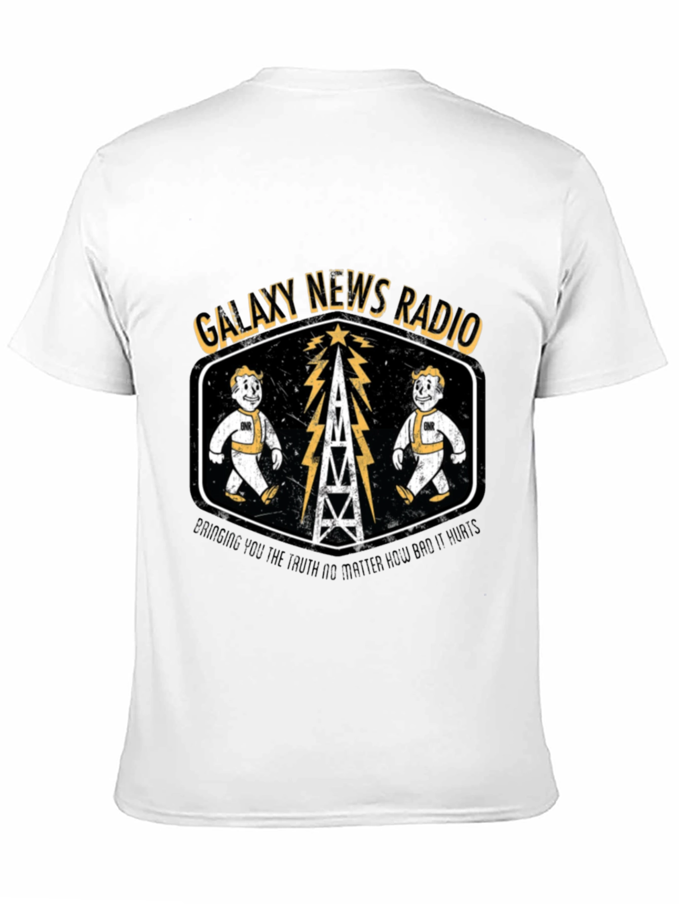 Galaxy News Radio T-Shirt Fallout Inspired Design