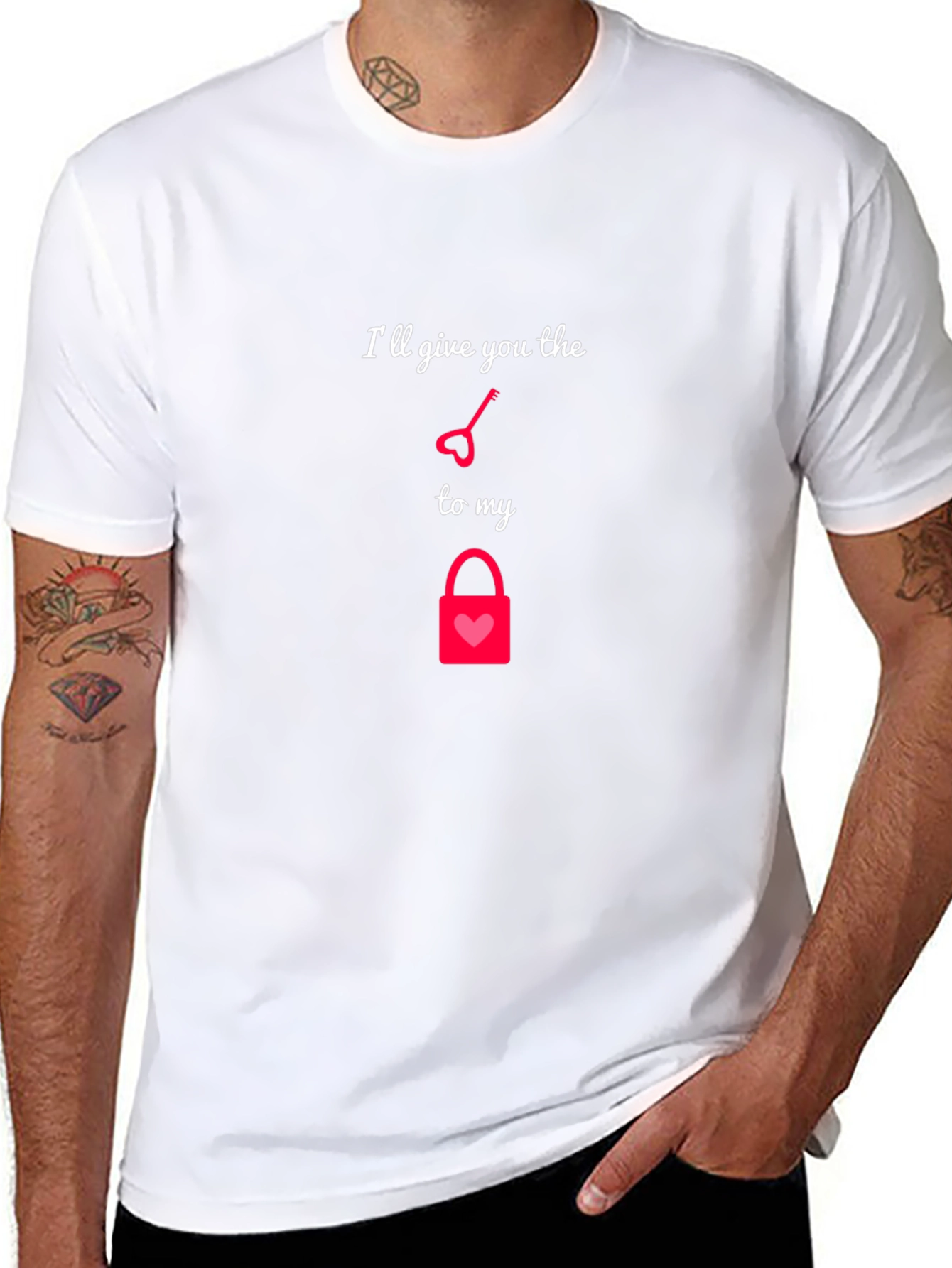 Key to My Heart Valentines T-Shirt