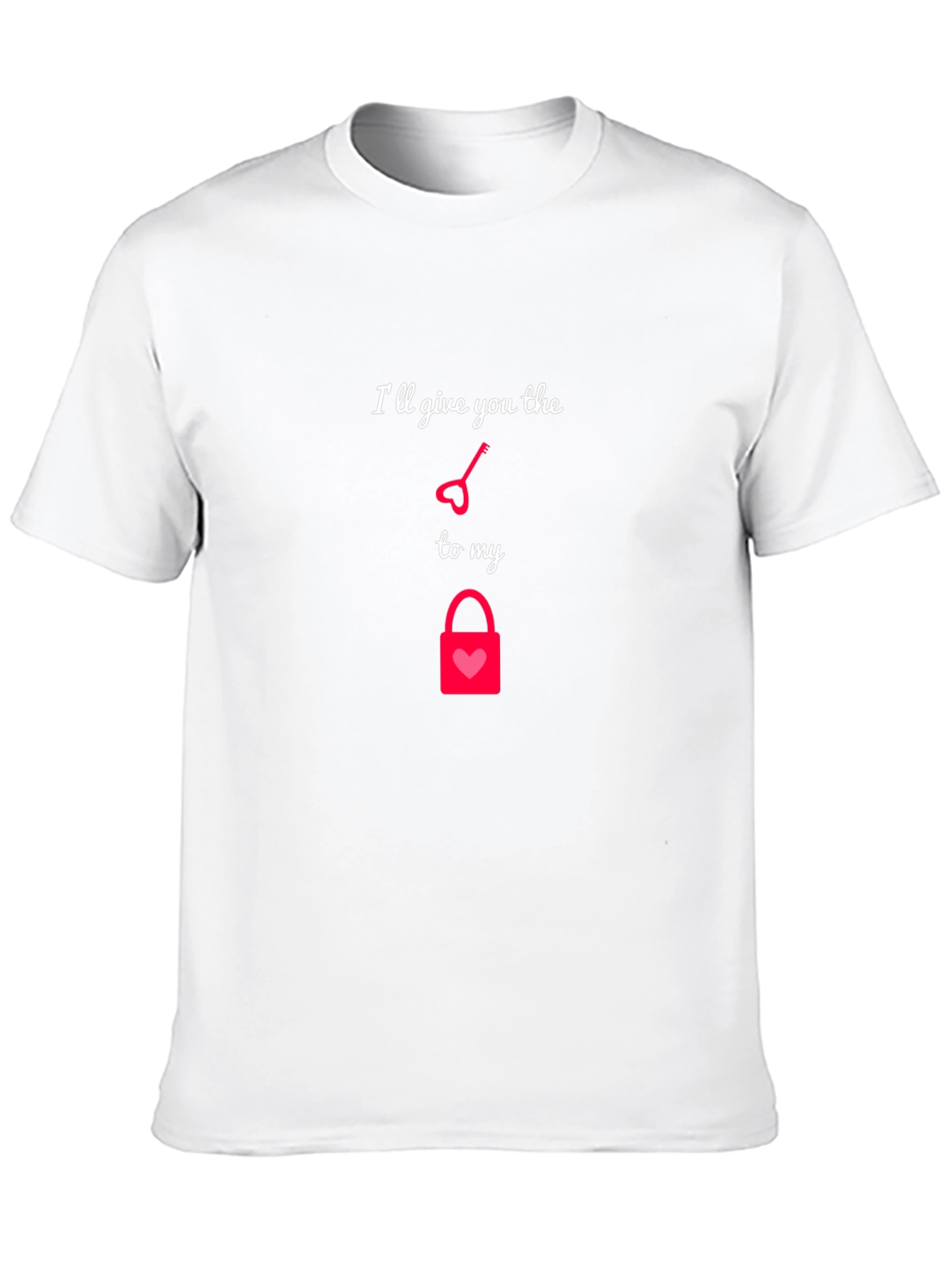 Key to My Heart Valentines T-Shirt