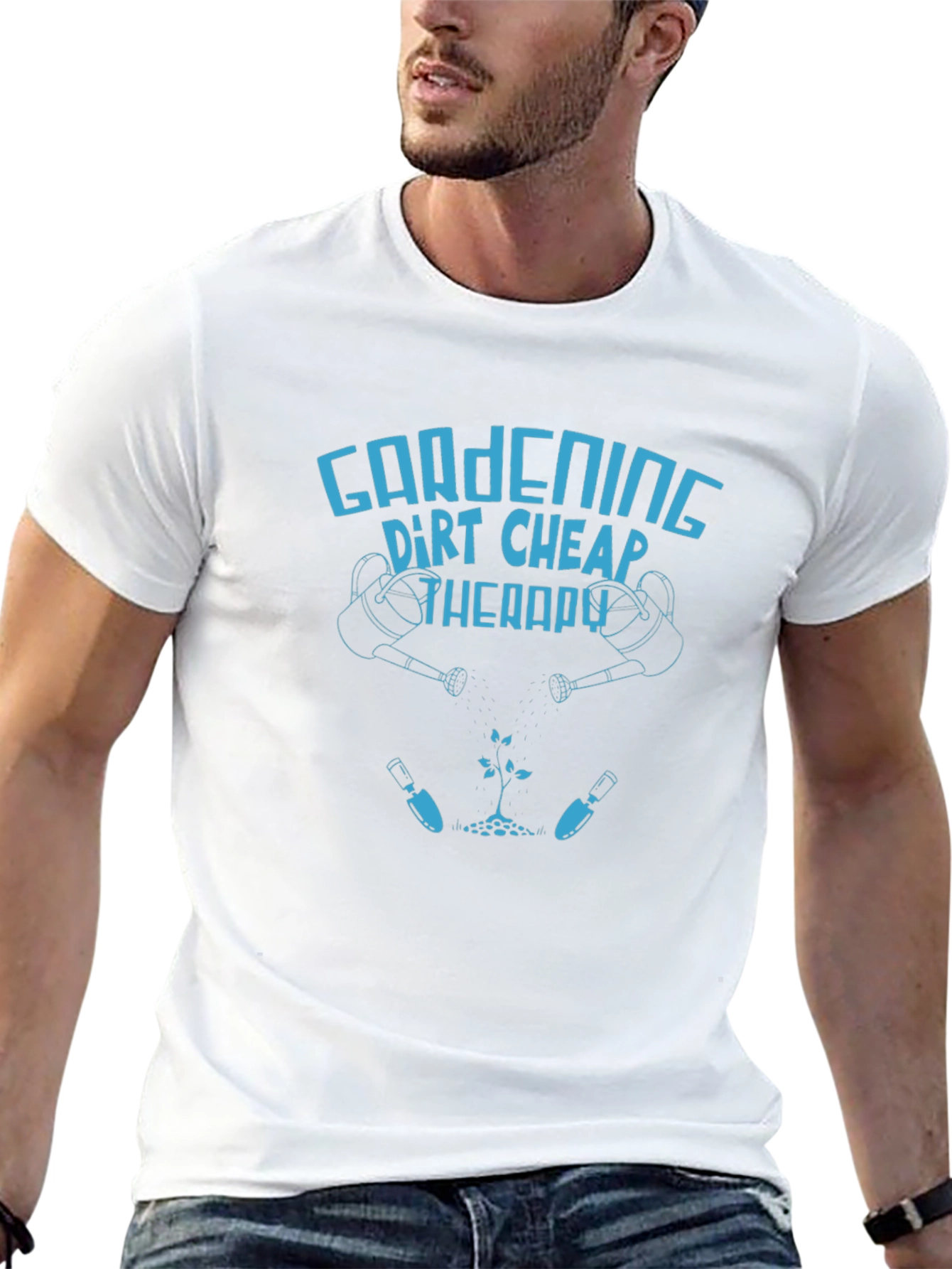 Gardening Therapy Tee - Dirt Cheap Fun!