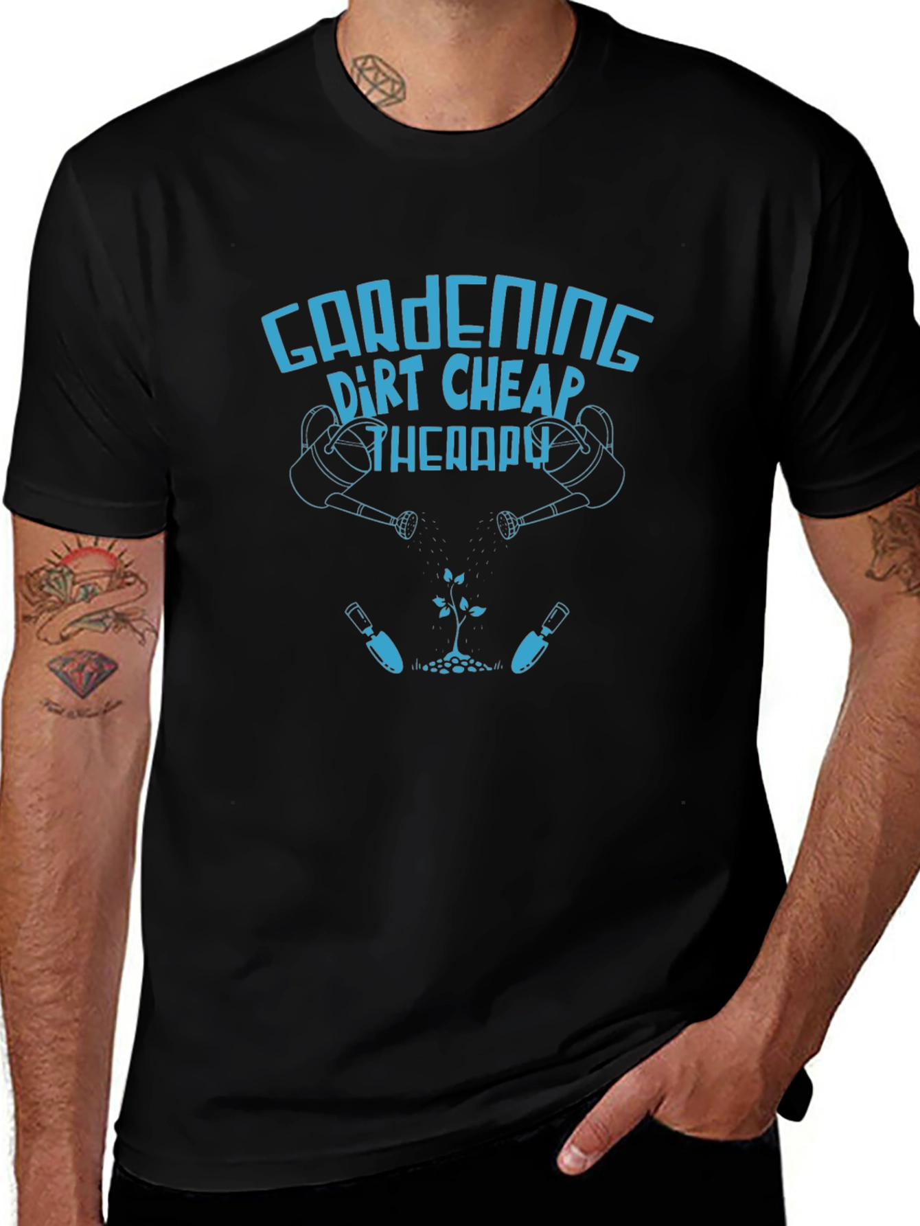 Gardening Therapy Tee - Dirt Cheap Fun!