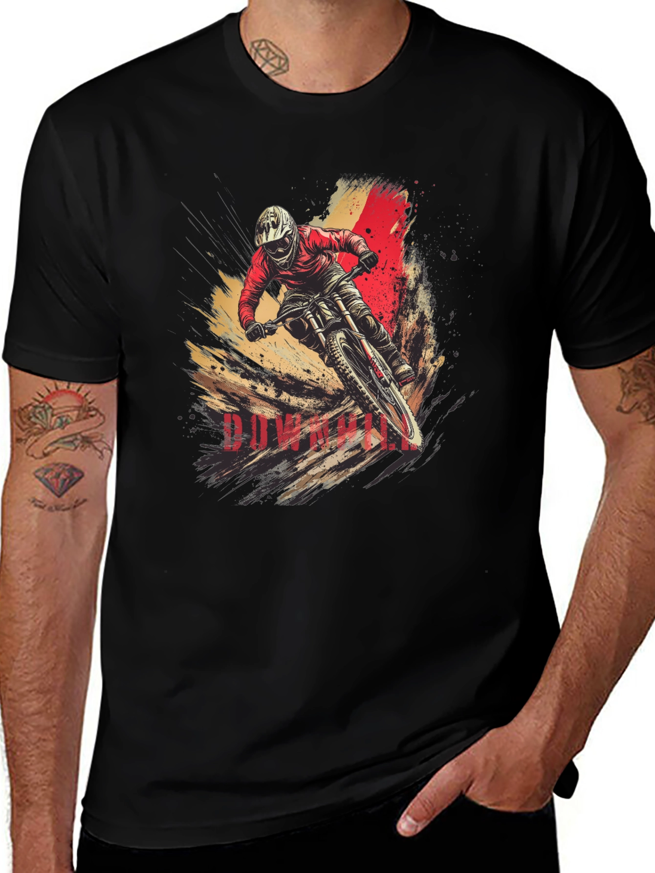 Downhill Mountain Bike T-Shirt