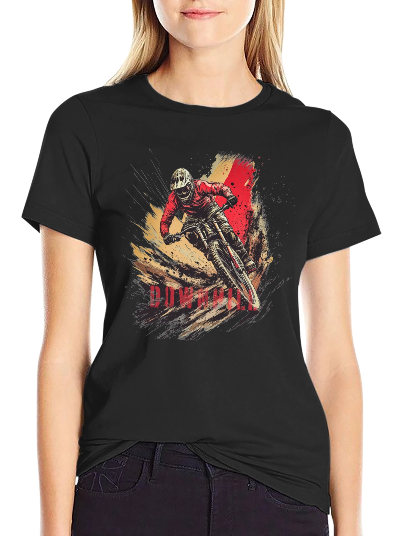 Downhill Mountain Bike T-Shirt