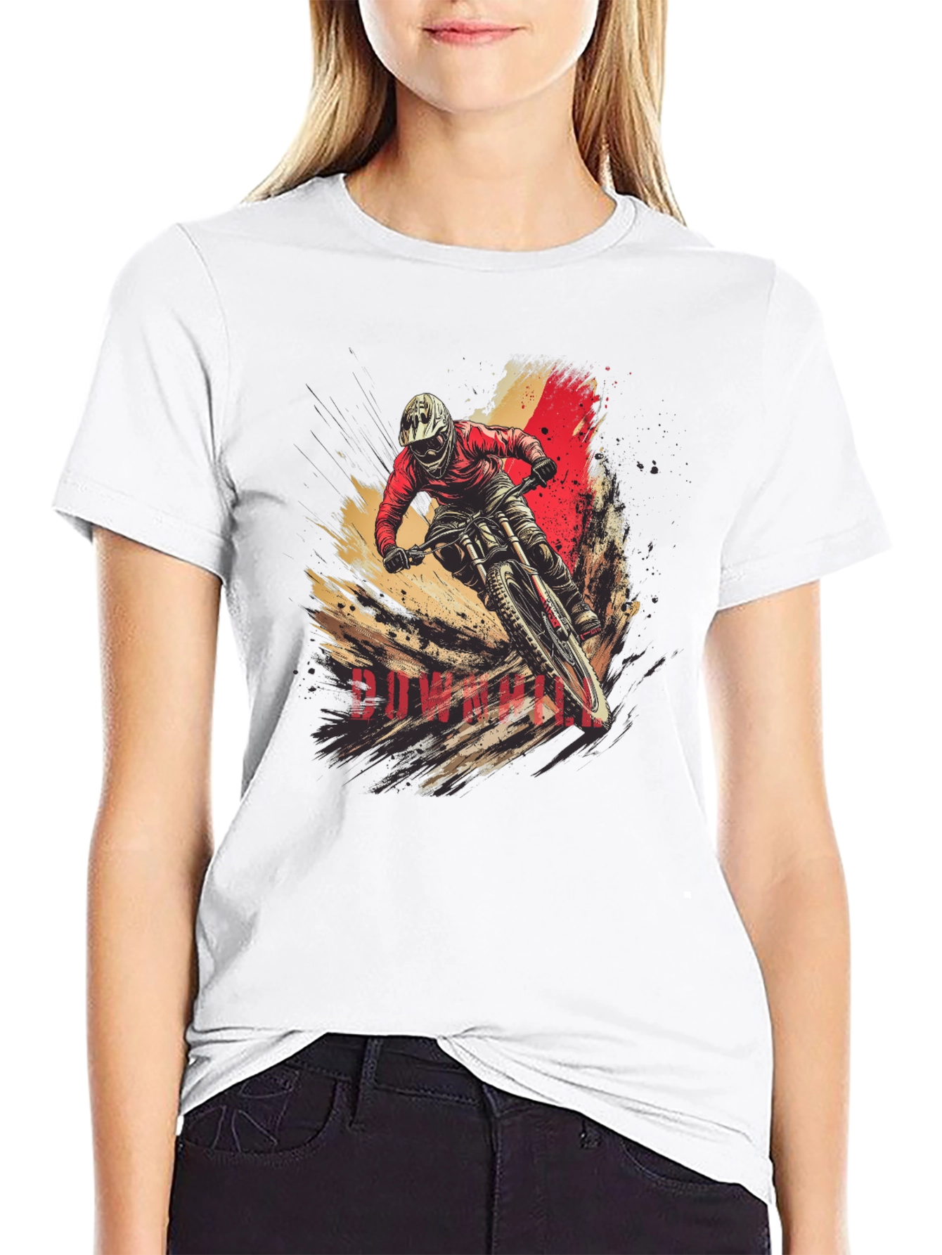 Downhill Mountain Bike T-Shirt