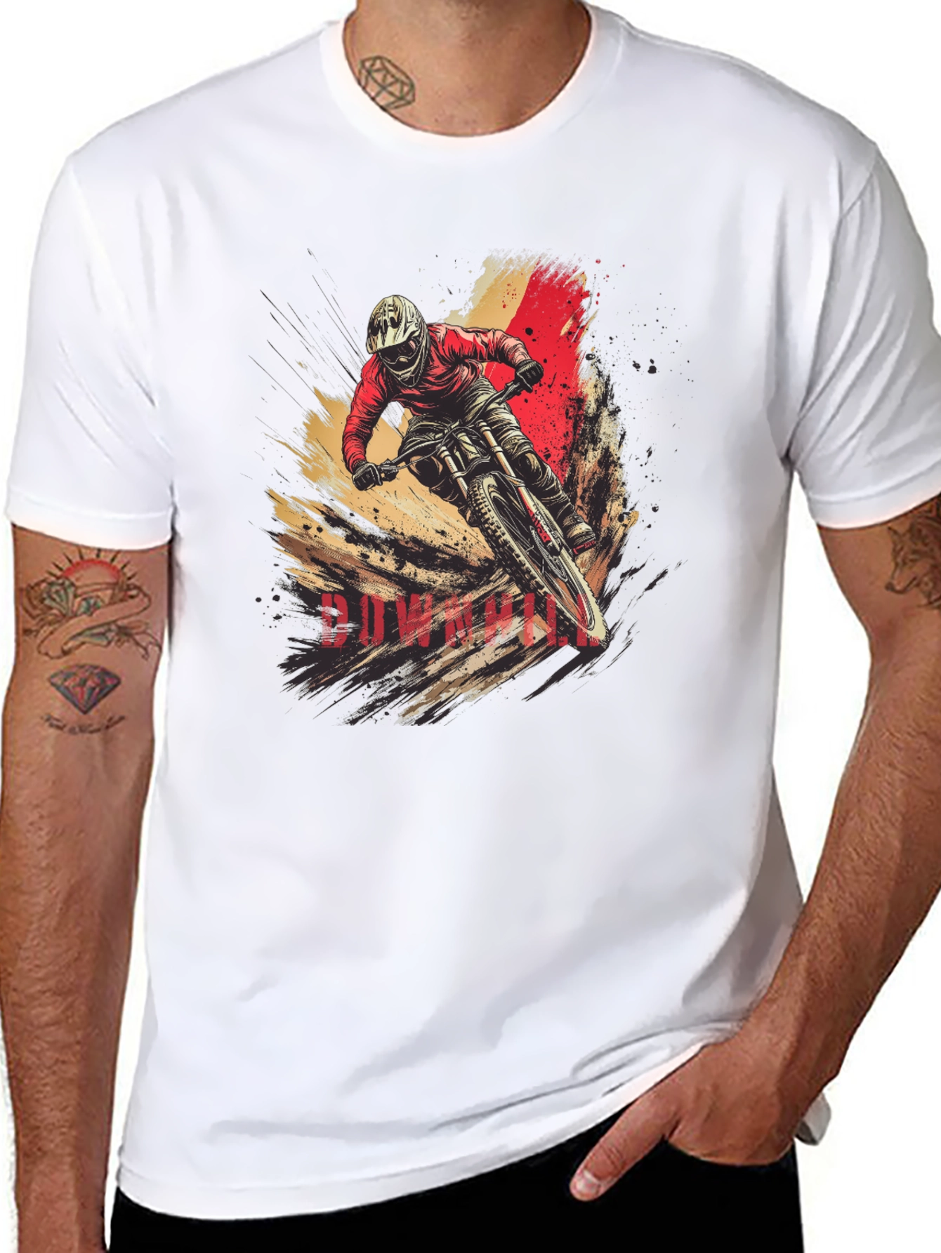 Downhill Mountain Bike T-Shirt