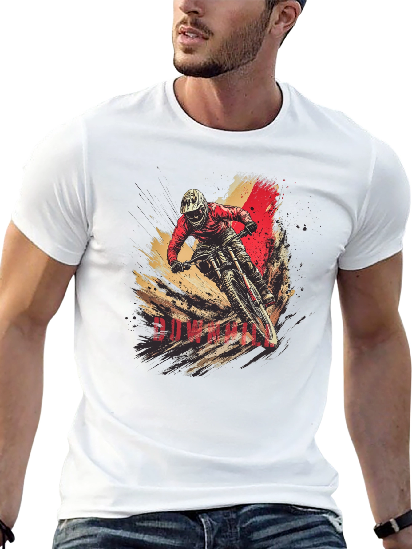 Downhill Mountain Bike T-Shirt