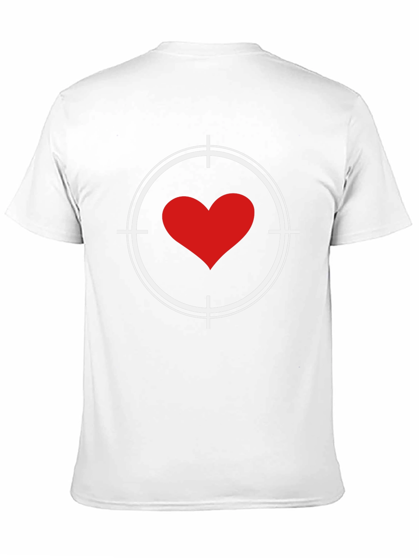 Heart Target Graphic Tee - Love is the Aim!