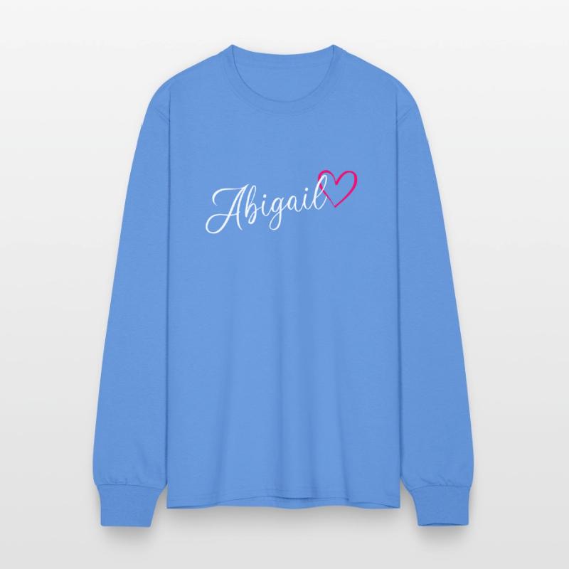 Abigail Name Pink Heart