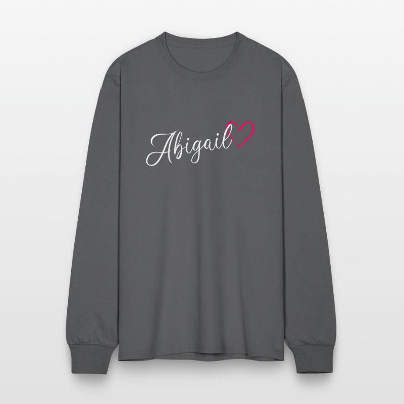 Abigail Name Pink Heart