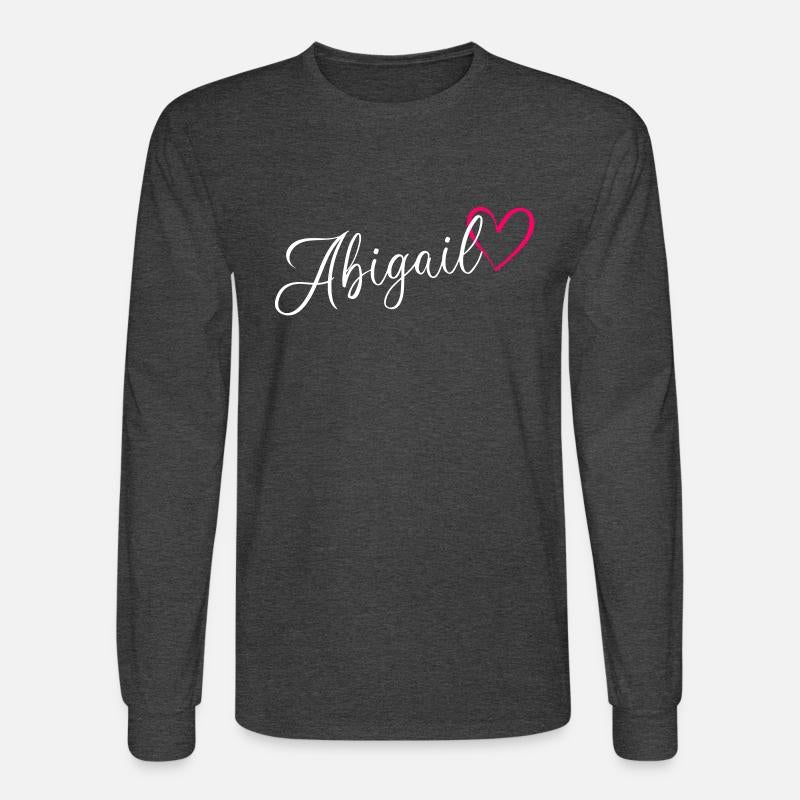 Abigail Name Pink Heart