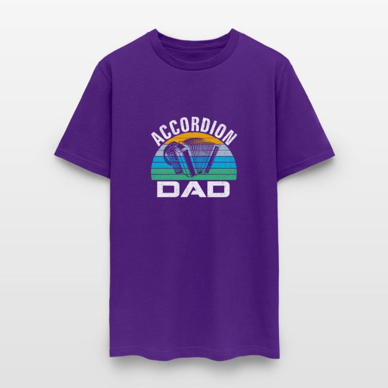 Accordion Dad Music Father's Day