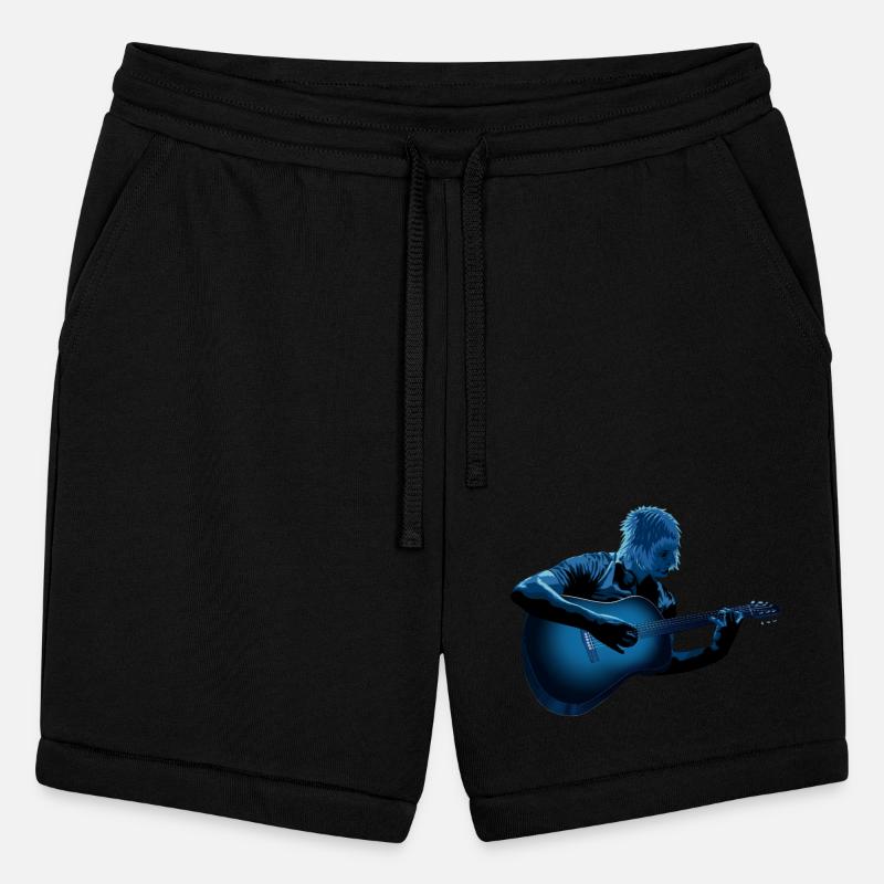 ACOUSTIC GUITAR ABSTRACT, MAN WOMAN PLAYING, RETRO