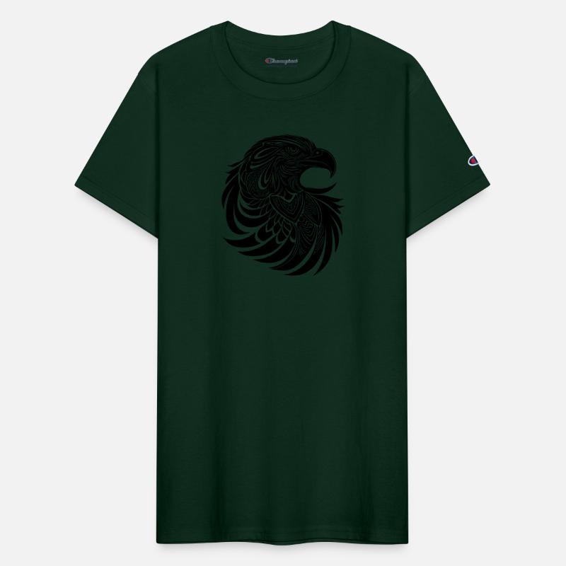 Adler Tribal Logo In Tattoo Style