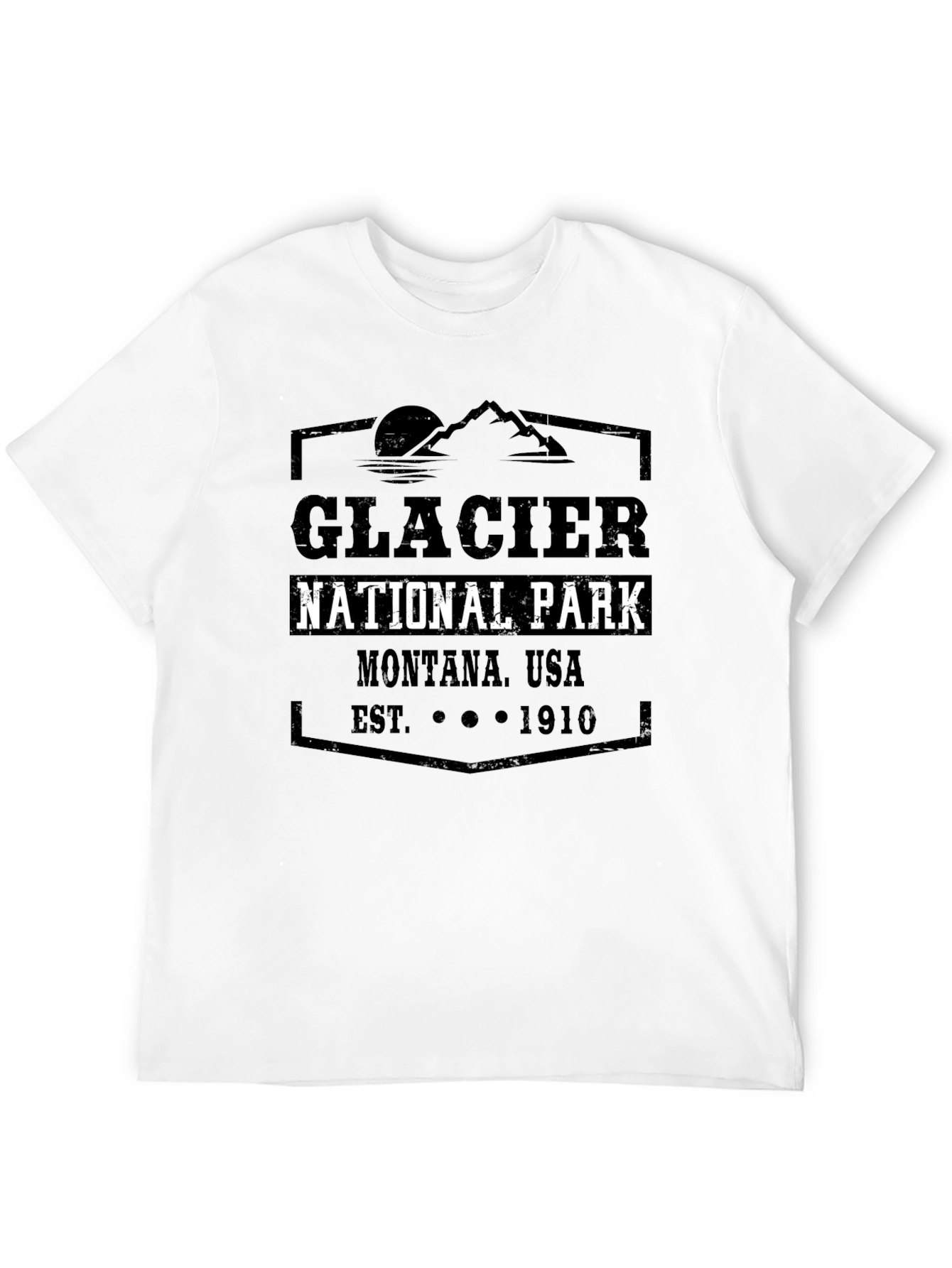 Glacier National Park Montana Tee - Est. 1910