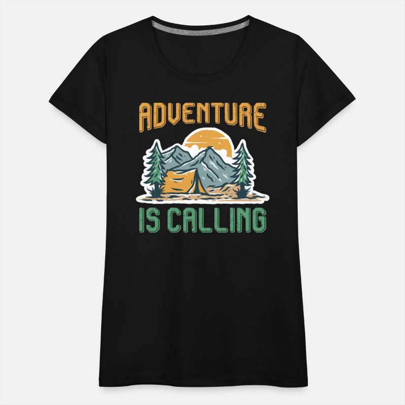Adventure is calling Mountain lover Hiking