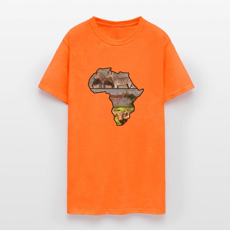 Africa Wildlife Continent Collage