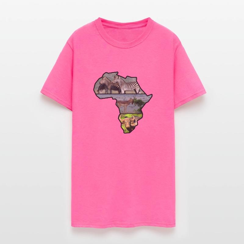 Africa Wildlife Continent Collage