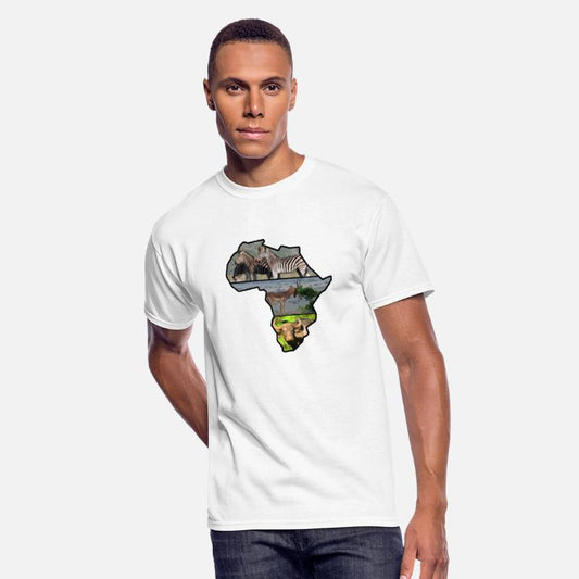 Africa Wildlife Continent Collage