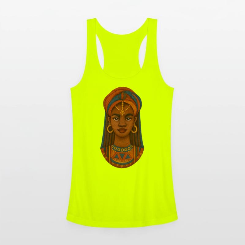 African Heritage Inspired Portrait Design